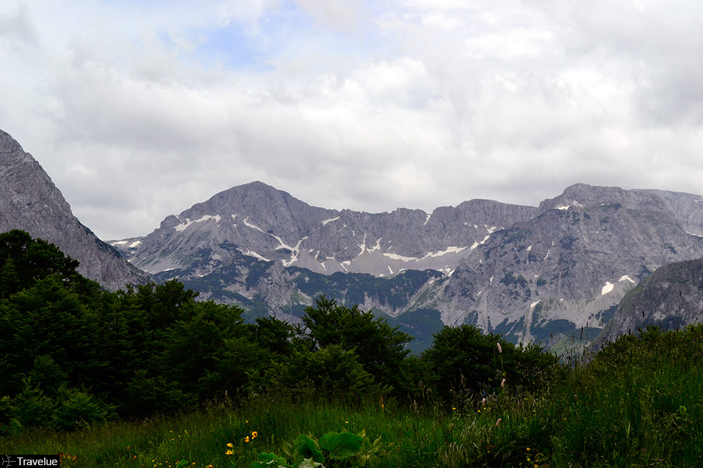 Mountains in National Park Sutjeska Bosnia and Herzegovina